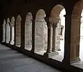 Galerie nord XVIIIe&nbsp;siècle, arches surbaissées