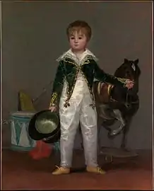 Francisco de Goya: Pepito Costa y Bonelisvers 1813