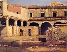 Patio de l'Exconvento de San Agustín (es).