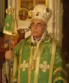 Le patriarche Absi durant une liturgie.