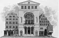 Plan de la Bourse de Hambourg