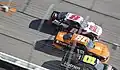 Berry (no&nbsp;8) aux cotés de Daniel Hemric&nbsp;(en) (no&nbsp;18) et Jeb Burton&nbsp;(en) (no&nbsp;10) à Atlanta en mars 2021.