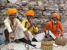 Joueurs de flûte à Pushkar