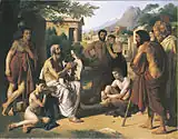 Homère chantant ses vers (1834), Paris, École nationale supérieure des beaux-arts.