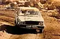 Lors de sa participation au rallye d'Argentine 1987.