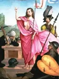 Juan de Flandes, La Résurrection du Christ (es), 1508.