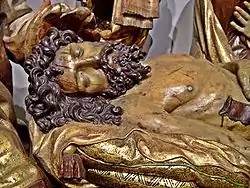 La Mise au tombeau (détail)