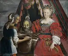Judith avec la tête d'Holopherne, 1744, Kunstmuseum (Bâle).