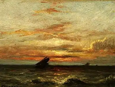 Coucher du soleil, Sheffield, Sheffield Galleries and Museums Trust (en).