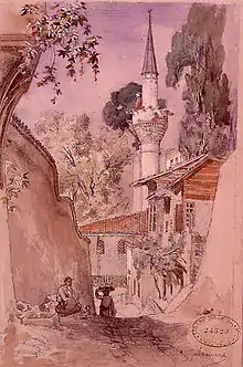 Les Rives du Bosphore. Yeniköy, Paris, bibliothèque de l'INHA.