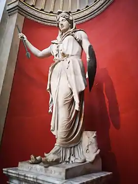 Statue de Juno Sospita, IIe&nbsp;siècle après J.C., Musées du Vatican
