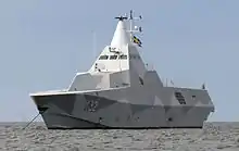 HMS Helsingborg, de la marine suédoise de la classe Visby.