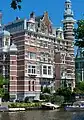 Villa donnant sur le Weteringschans et le Singelgracht.