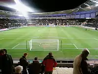 Le stade avant un match contre Burnley le 4 mars 2008