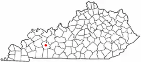 Localisation de Greenville