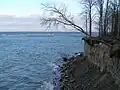 La falaise de Tabasalu à l'extrémité de la péninsule de Kakumäe