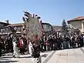 Kalichté : fête de la Sourva sur la place centrale