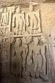 détail de sculptures de la grotte n°2