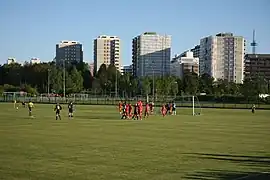 Le parc sportif de Käpylä (fi).