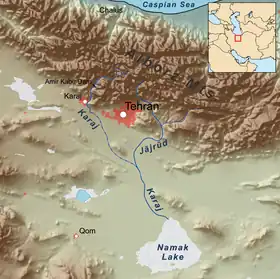 Image illustrative de l’article Karaj (rivière)