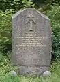 Stèle érigée pour le tricentenaire de la mort de Charles&nbsp;IX.