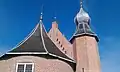 Vue supérieure du château.