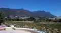 Réserve naturelle de Kasteelberg vue depuis Riebeek-Kasteel.