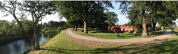 Vue du Kastellet.