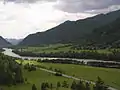 La rivière Katoun dans les environs de Tchemal
