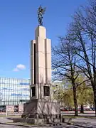 statue de la Liberté devant le Museum.