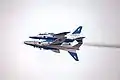 Kawasaki T-4 de la patrouille acrobatique Blue Impulse (en)