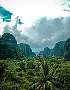 Géoparc de Maros-Pangkep (id), Rammang-Rammang, Indonésie.