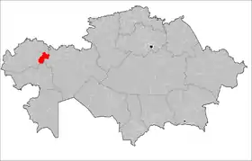 Localisation de District de Karatobe