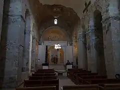 L'intérieur de l'église principale