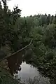 La Keravanjoki dans la zone protégée de Lemmenlaakso.