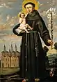 Saint Antoine de Padoue", vers 1650-1660.