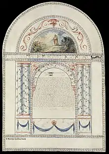 Ketouba de Malte, 1807.