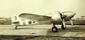 Vue de l'avion.