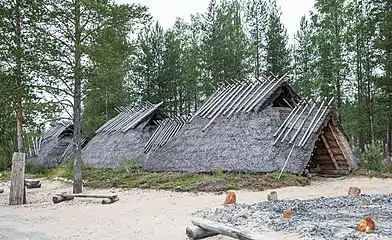 Habitation de l'âge de la pierre