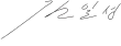 Signature de Kim Il-sung