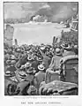 The King of Carnival Arrives on the Royal Yacht, 1898