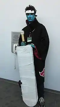 Cosplay de Kisame au :FanimeCon (en) en 2010