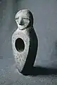 Âge de pierre : hache en pierre gravée avec visage humain trouvée à Kiuruvesi