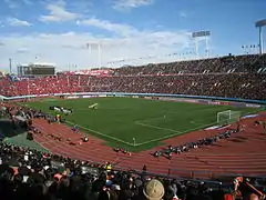 Vue d'un stade