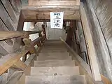 L'escalier vers l'étage.