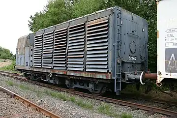 Tender de 13&nbsp;m3 à condensation.