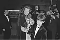 La reine Beatrix avec Danny de Munk lors de la première de Ciske le filou le 27 mars 1984. Rob Croes/Anefo.