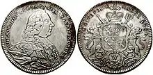 Konventionsthaler Adam Friedrich von Seinsheim