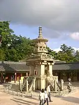 Pagode Dabotap du Bulguksa H. 10,4&nbsp;mFin VIIIe&nbsp;siècle