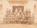 Min Young-hwan en 1902 lors d'une conférence militaire à Kumamoto